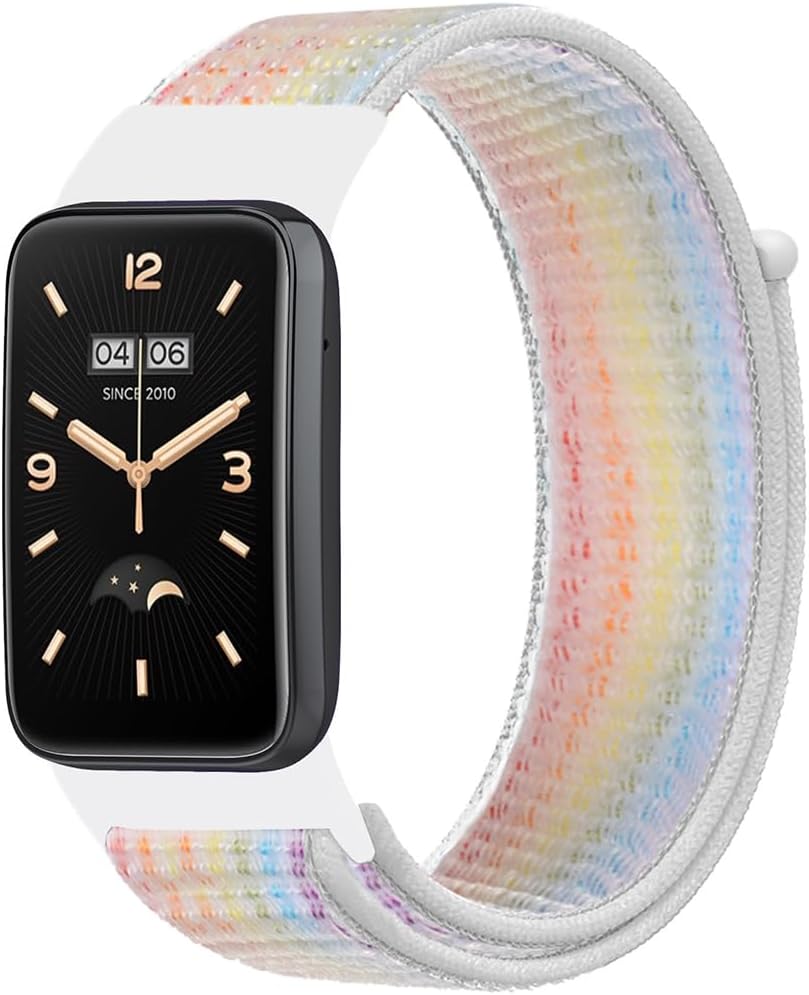 Detalle de Watch Strap for Xiaomi Smart Band 7 Pro: Nylon Elastic Sport Replacement Band