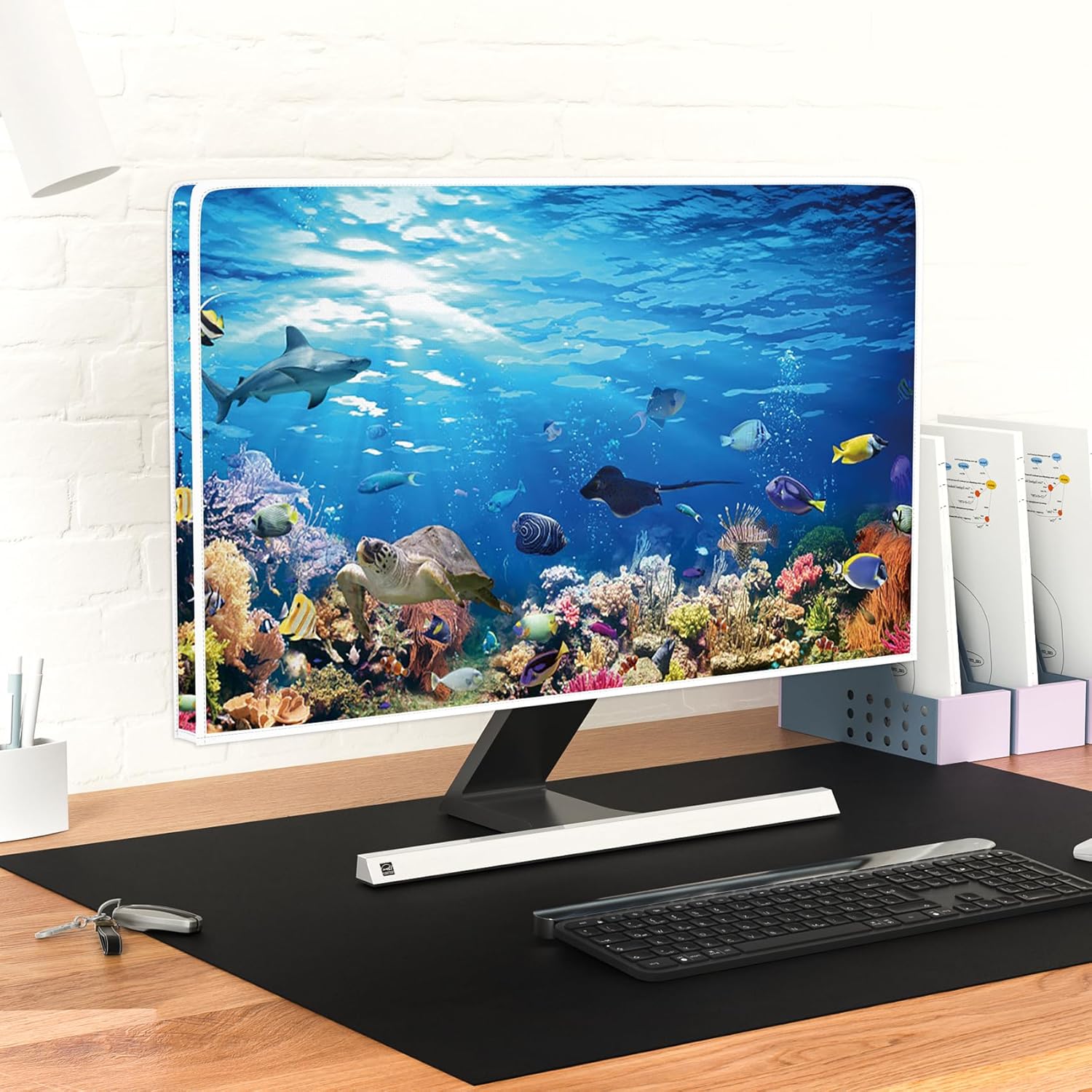 Detalle de Baocicco Underwater Waterproof Screen TV Cover (50–52 Inch): Dust-Proof, Anti-Scratch Protection for LED/LCD/OLED Display