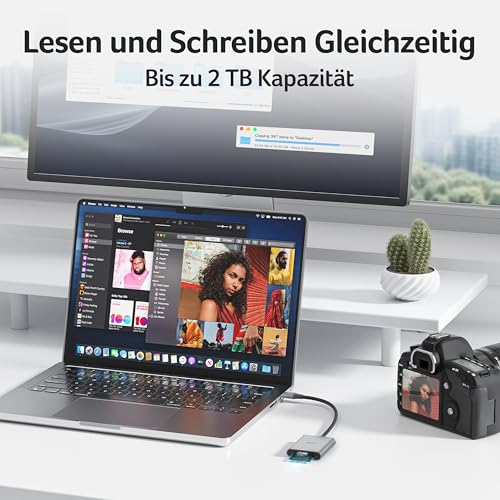 Thumbnail 2 de Acer USB 3.0 Kartenleser 2-in-1 Aluminium, 170 MB/s, USB-A