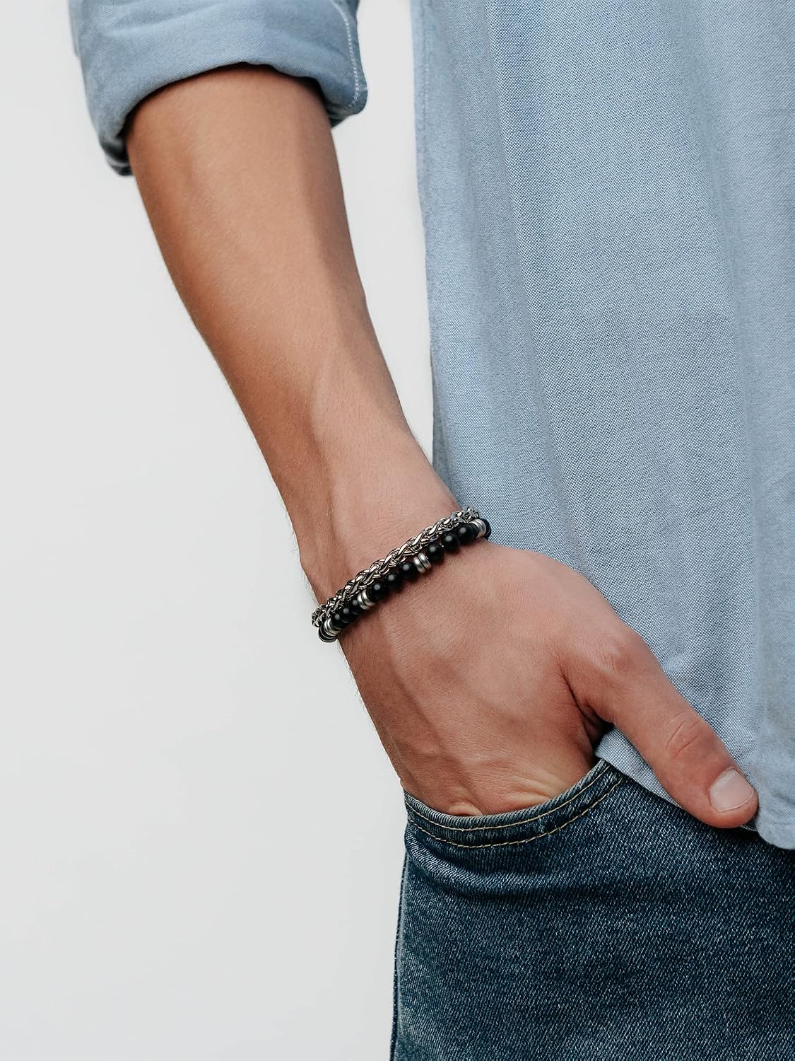 Detalle 2 de Breil Collezione Jox Bracciale Uomo 17,50 cm