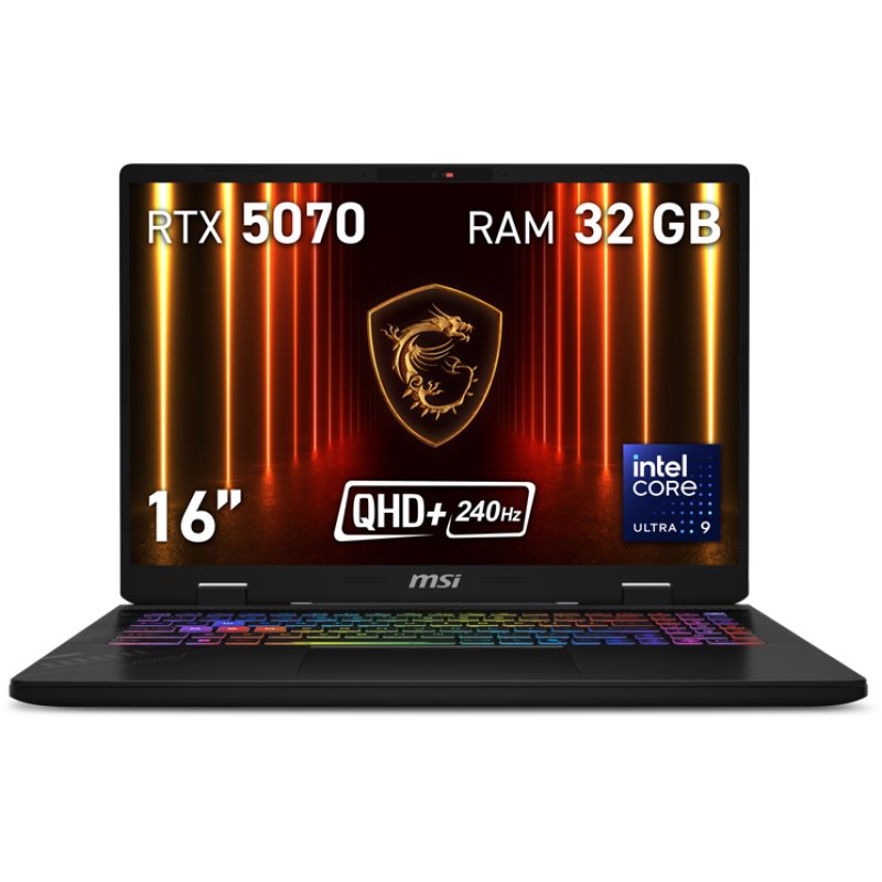 Detalle de MSI Crosshair 16 HX AI 16" RTX 5070 1 TB