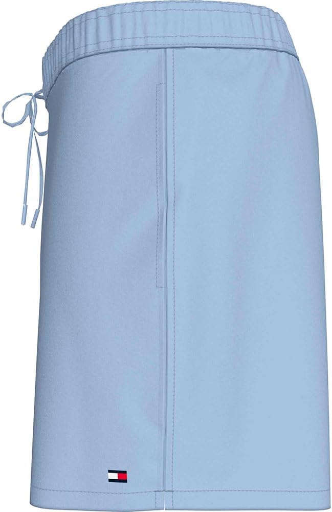 Detalle de Tommy Hilfiger Men’s Medium Drawstring Swim Shorts with Logo