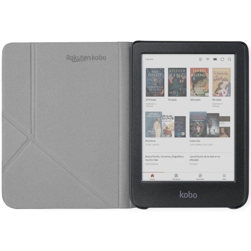 Thumbnail 2 de Kobo SleepCover Funda Libro 6" Negro