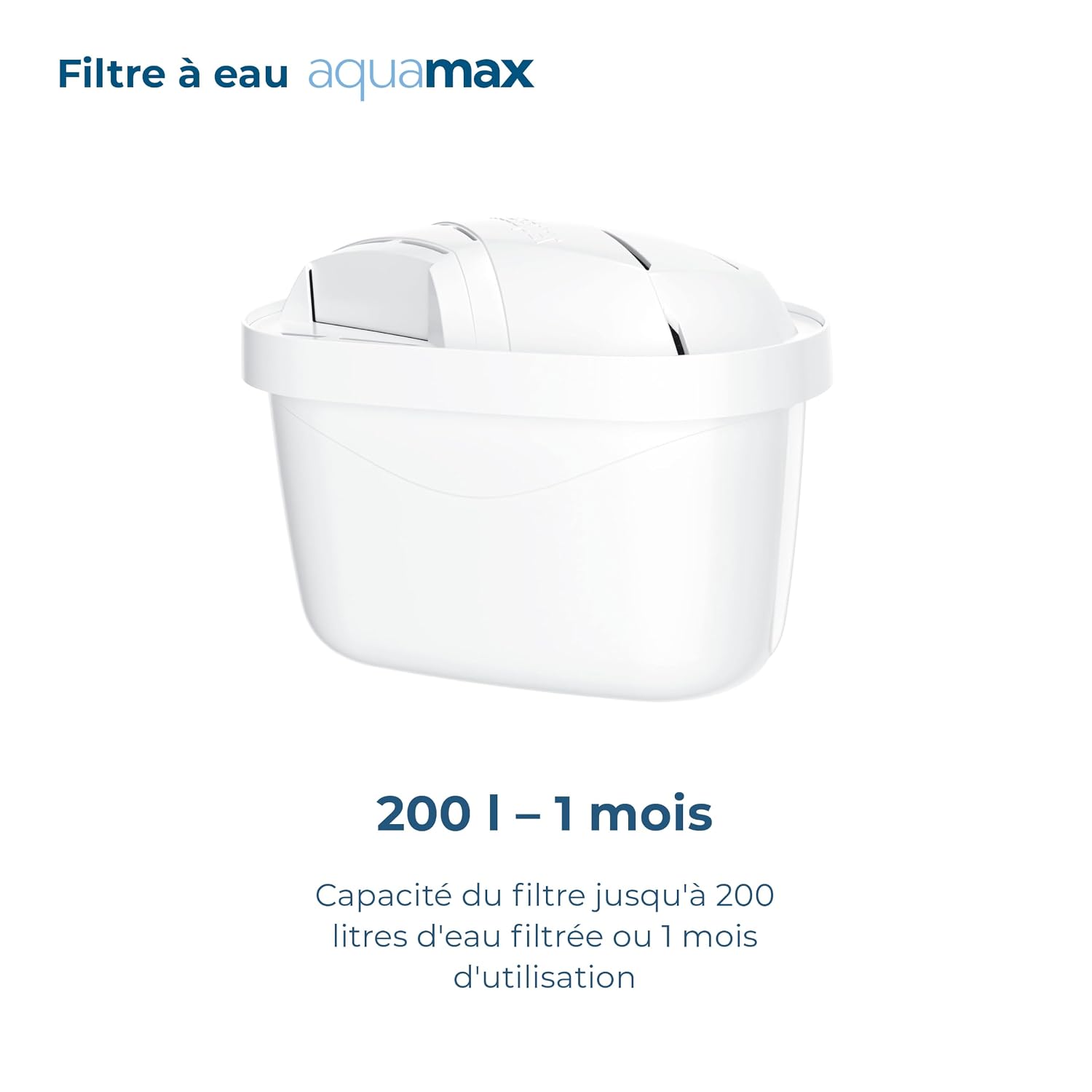 Detalle de Wessper WES201-NB+2 glazen filterkan 3 l met 2 filters, blauw