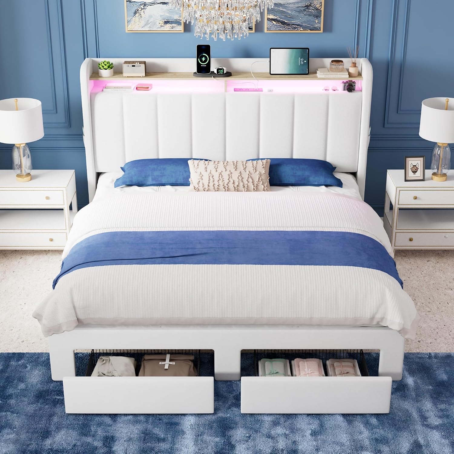 Detalle de Allewie Full Bed Frame