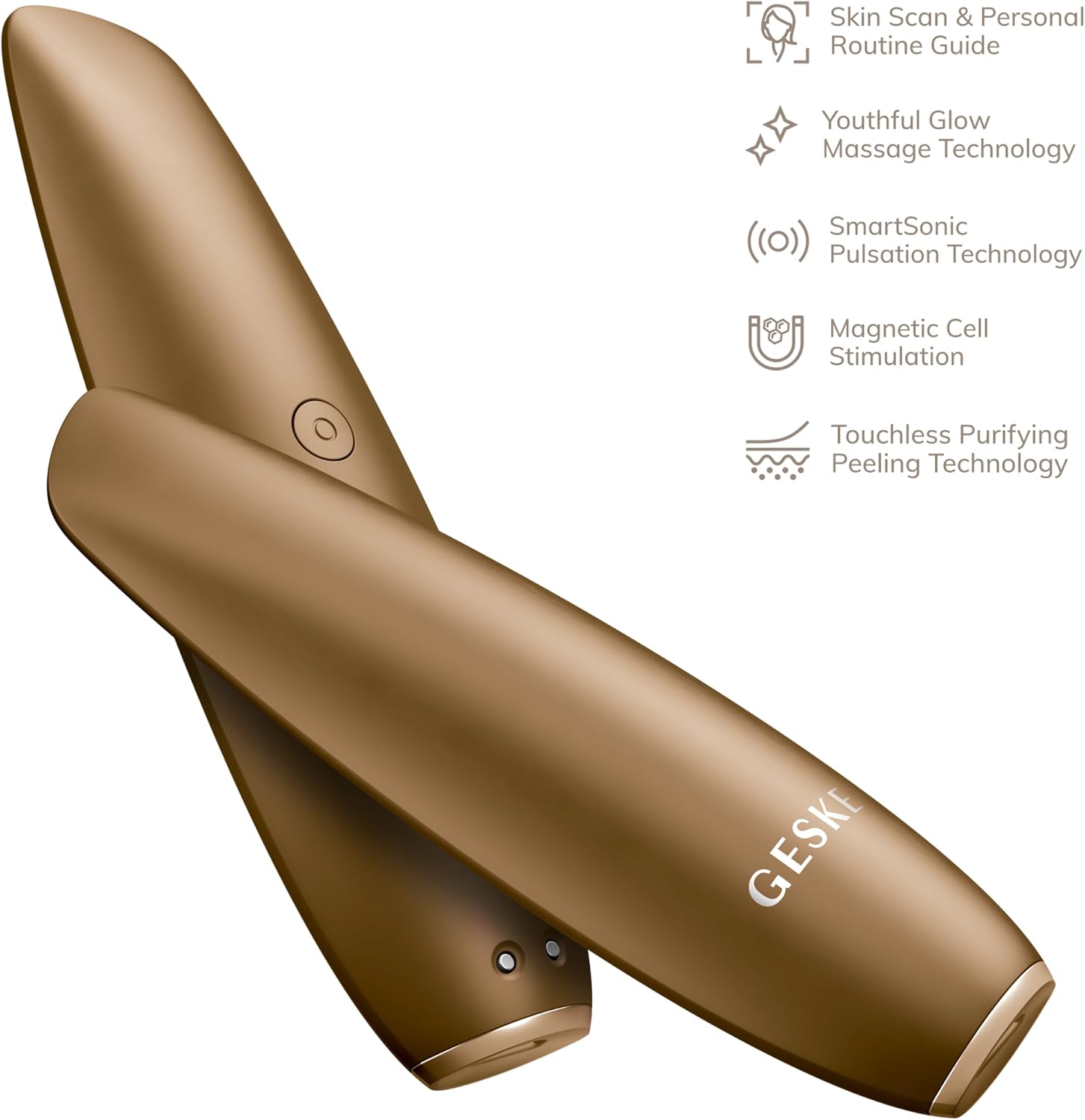 Detalle 2 de GESKE Maschera peeling magnetica 5 in 1 SmartAppGuided™ – pulizia profonda e routine personalizzata