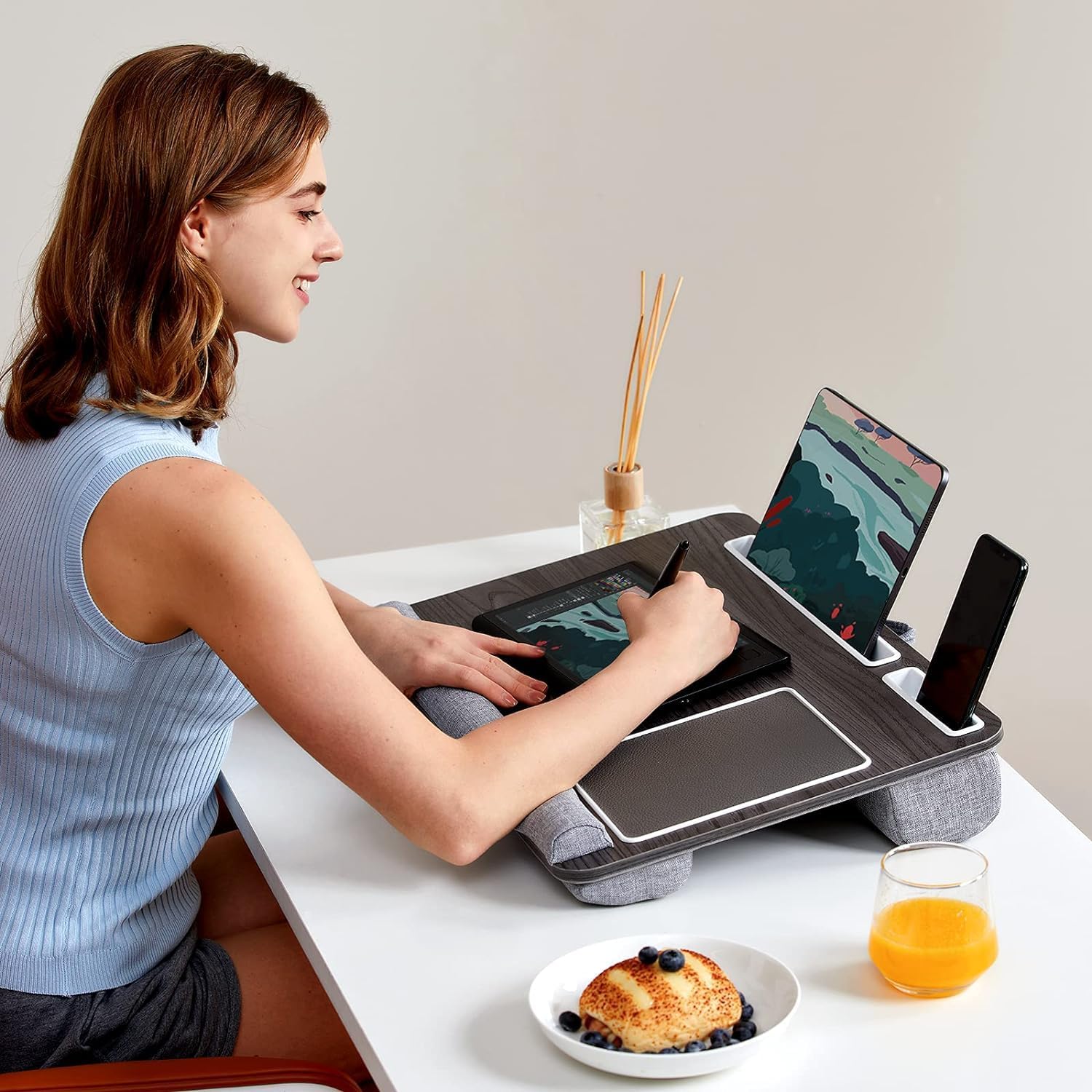 Thumbnail 5 de HUANUO Lap Desk for 17-Inch Laptops