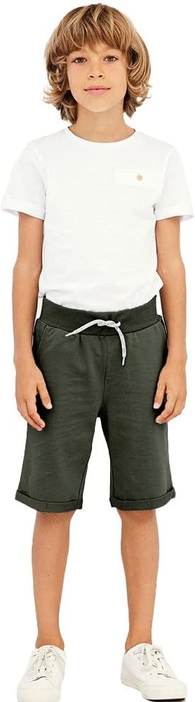 Thumbnail 1 de Name IT Jungen Shorts Nkmvermo Long SWE Shorts Unb F Noos – Sommerkomfort aus Sweatstoff
