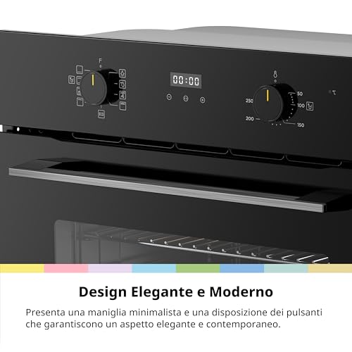 Thumbnail 7 de COMFEE' CBO70M80D2-BK Forno Elettrico Ventilato da Incasso Multifunzione da 70 L