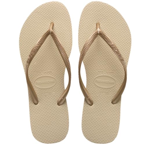 Detalle de Havaianas Slim - Tongs Élégantes pour Femme, Semelle Texturée et Confort Durable