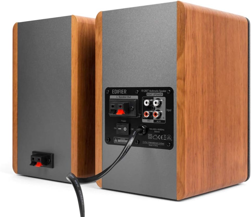 Detalle 2 de Edifier Studio 1280T 2 voies Gris Bois 21 W