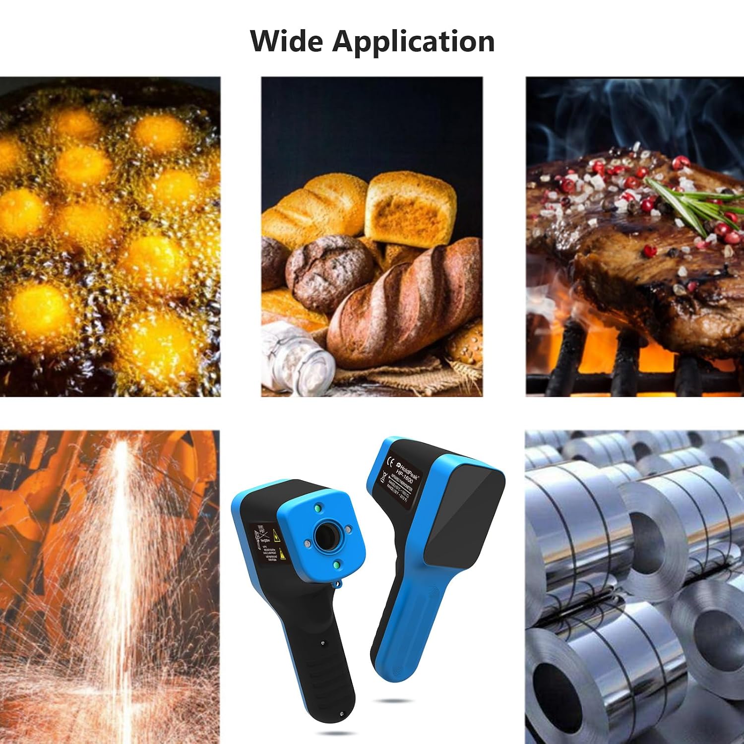 Thumbnail 6 de Infrared thermometer gun HP-1600