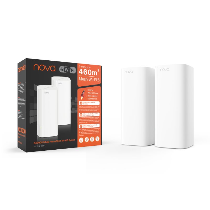 Thumbnail 2 de Tenda Nova MX12 Pack 2 AX3000 Wi‑Fi Mesh 📶
