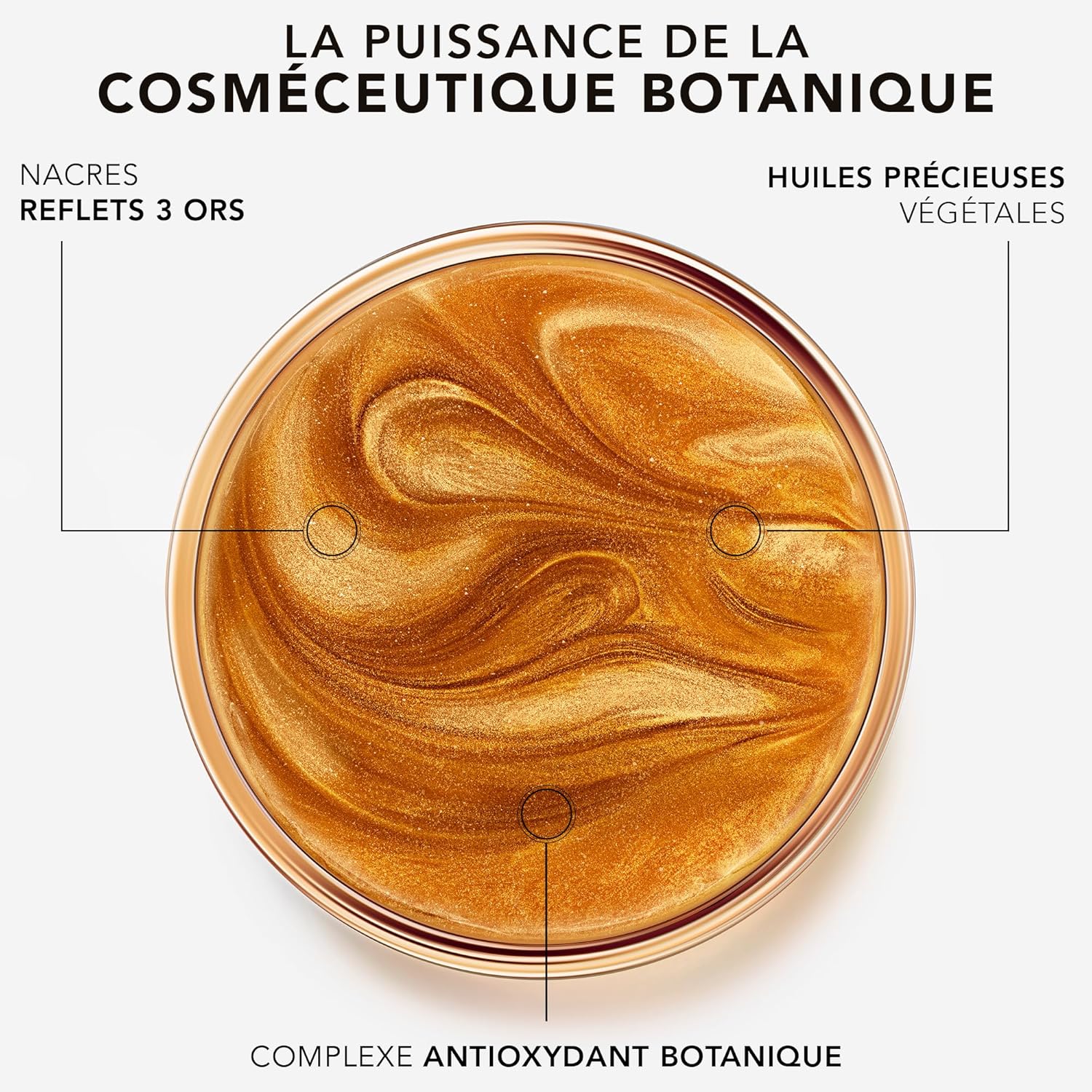 Detalle de Lierac Huile Pailletée Sublimatrice 100 ml — Sublimez visage, corps et cheveux