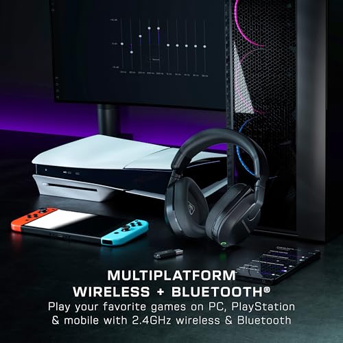 Detalle 2 de Turtle Beach Stealth 600 Noir – Casque Gaming sans Fil pour PC, PS5/PS4 et Mobile