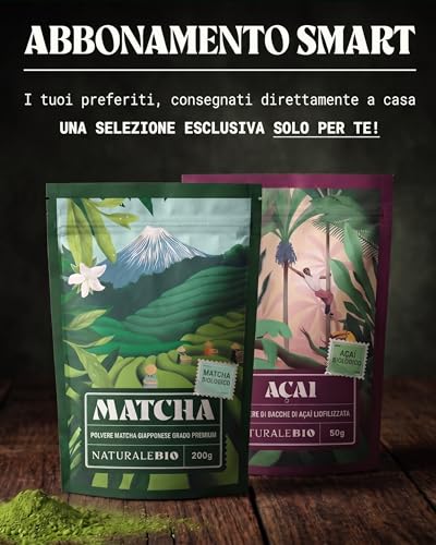 Thumbnail 6 de NaturaleBio Matcha Premium Giapponese Bio in Polvere con L-Teanina – Matcha per uso quotidiano