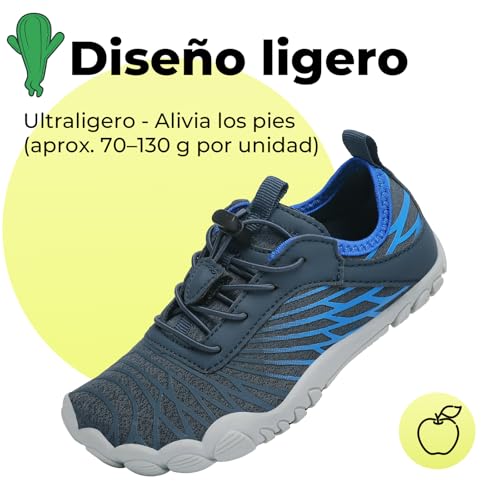Thumbnail 6 de SAGUARO Escarpines Niño Zapatillas Barefoot Secado Rápido – 27 EU