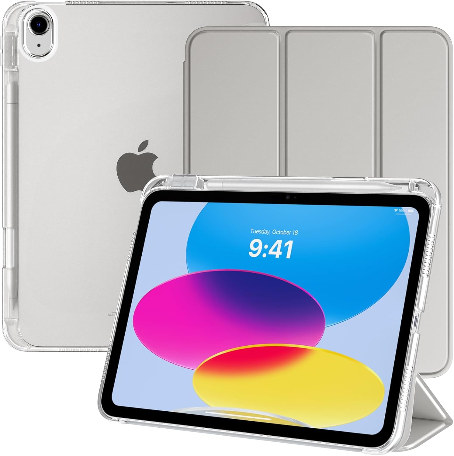 Detalle de TiMOVO Case for iPad 11th Generation 11" with Pencil holder