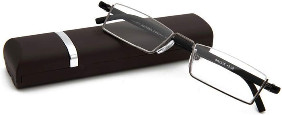 Thumbnail 3 de KoKoBin Lesebrille 2er-Set mit ultraleichtem TR90-Rahmen und Metall-Halbbrille +2.0 (L)