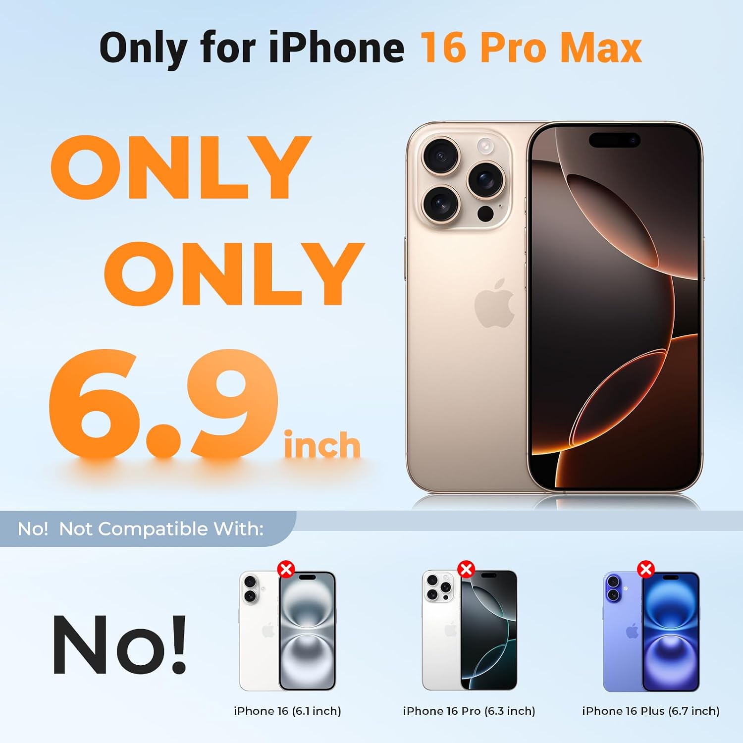 Detalle 2 de vnnink iPhone 16 Pro Max Magnetic Matte Case