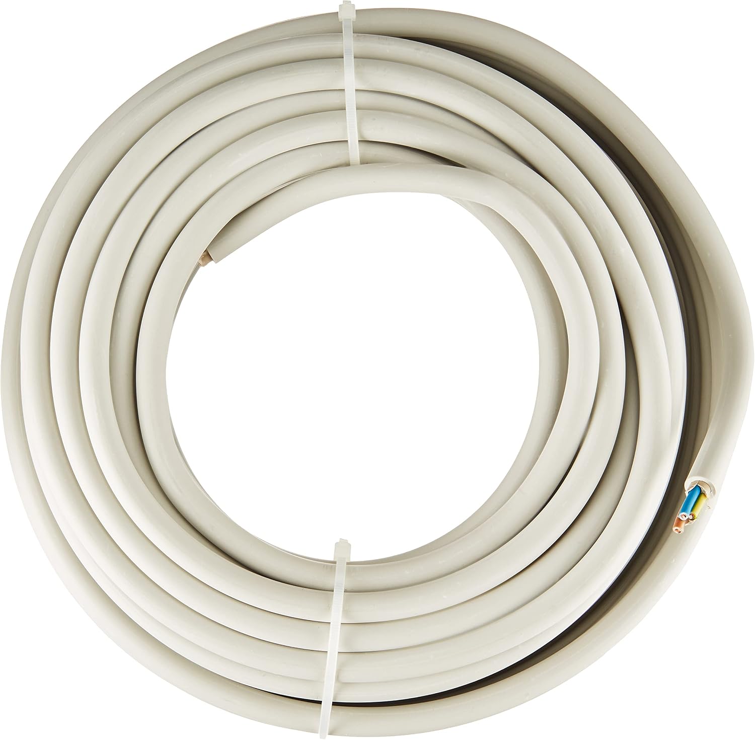 Thumbnail 1 de Kopp 150825001 Mantel-Leitung NYM-J 3G1,5 mm², 25 m, grau – robuste Installationsleitung für Feuchträume