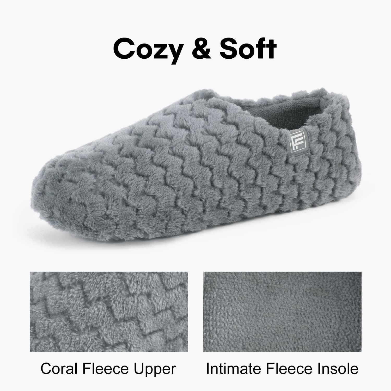 Detalle 2 de FamilyFairy slippers with 80D memory foam