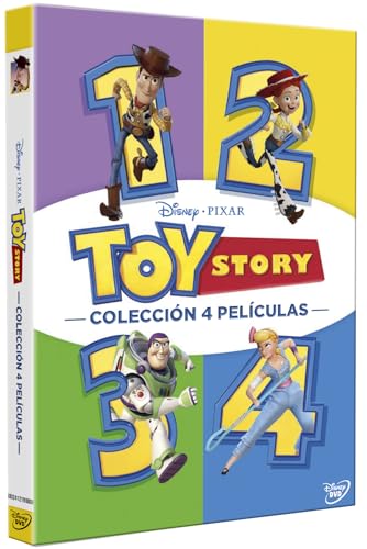 Detalle de Toy Story Pack 4 Películas DVD 🎬