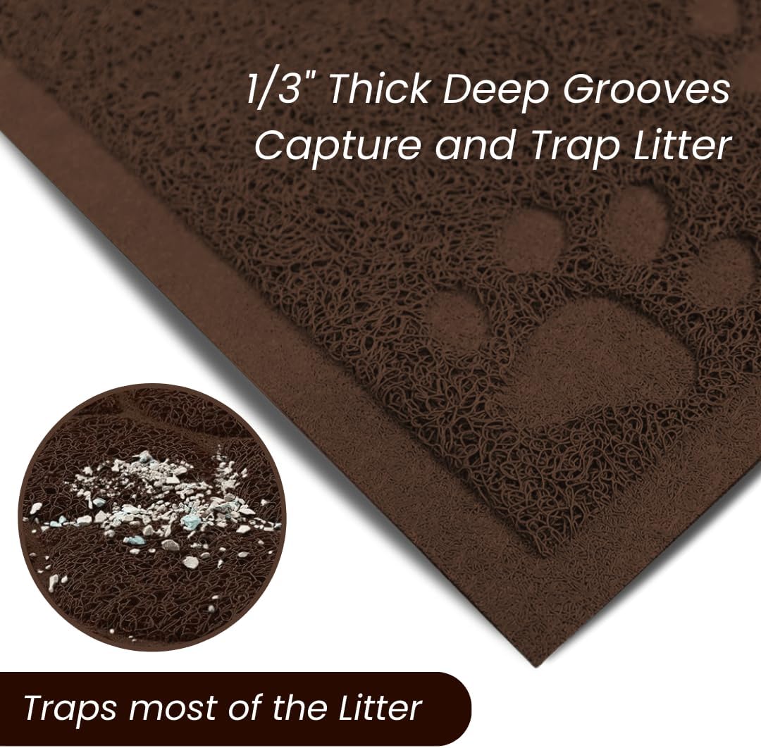 Thumbnail 3 de Andalus Cat Litter Mat, Pack of 2