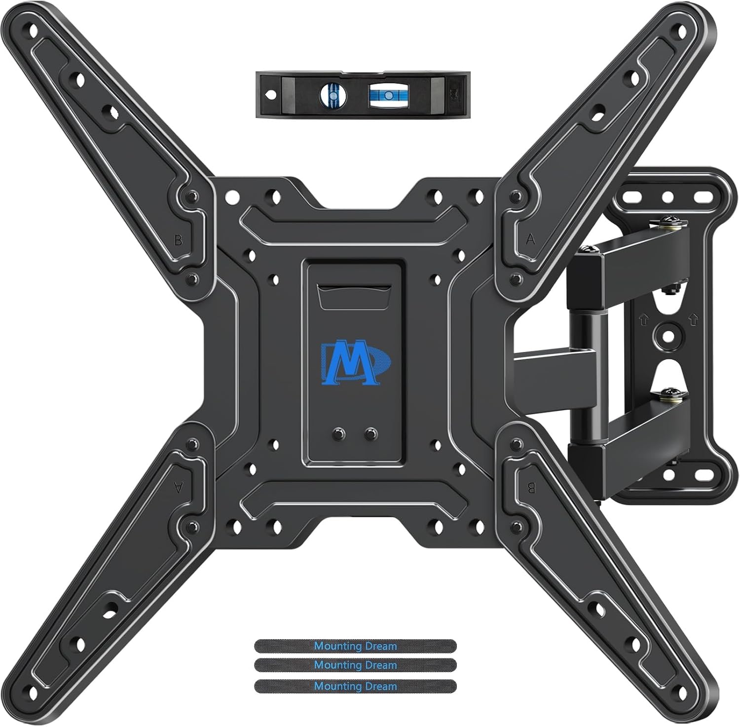 Detalle de Mounting Dream MD2393-MX TV Wall Mount Bracket for 26-55 Inch TVs (Up to 60 lbs) with Full Motion Articulating Arm