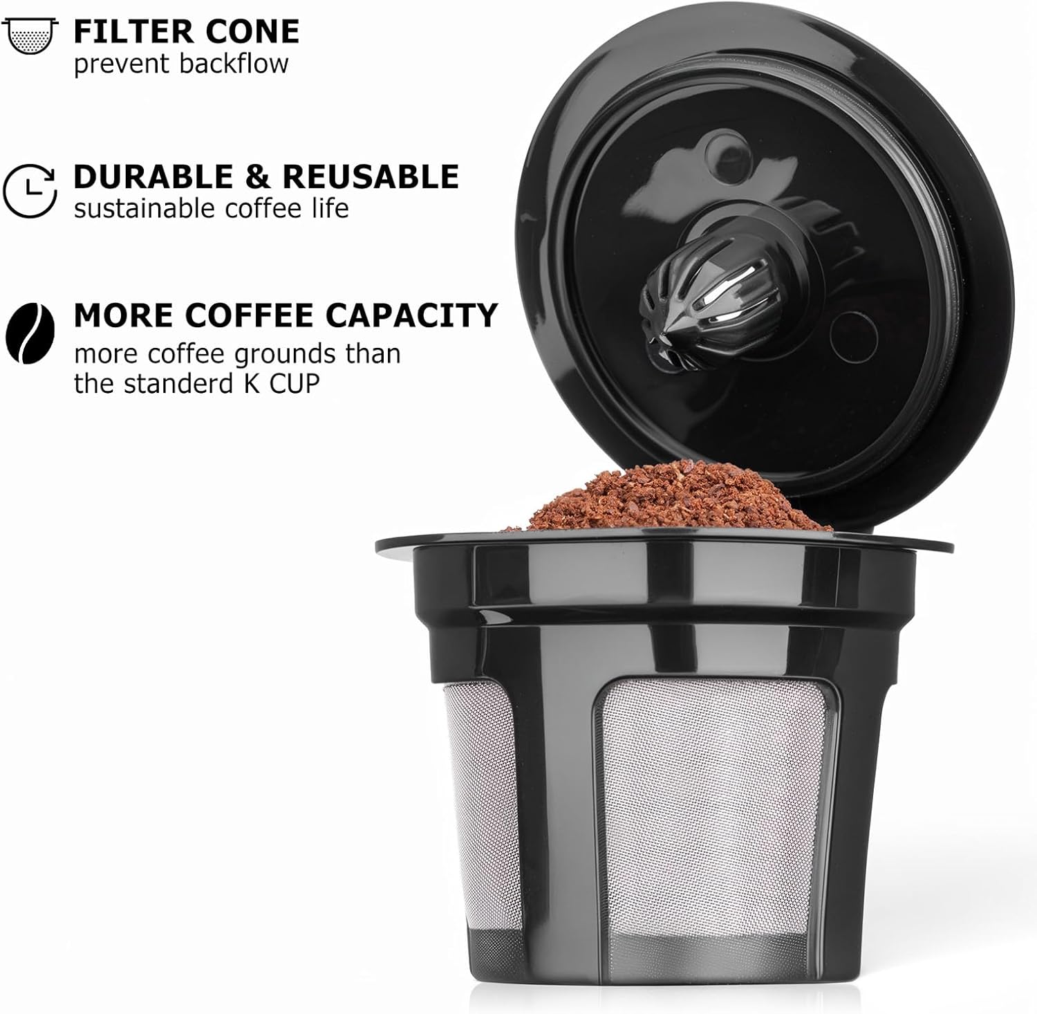 Thumbnail 2 de Reusable K Cups for Keurig, 2 Pack