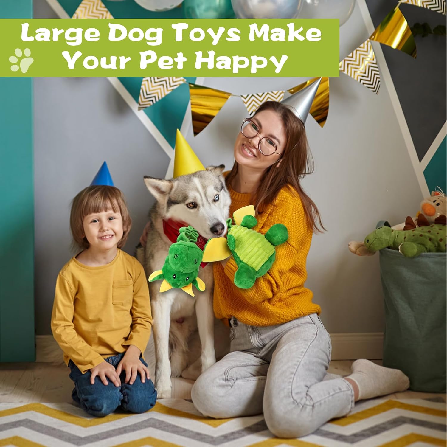 Thumbnail 6 de Eneston Plush Squeaky Dog Toy