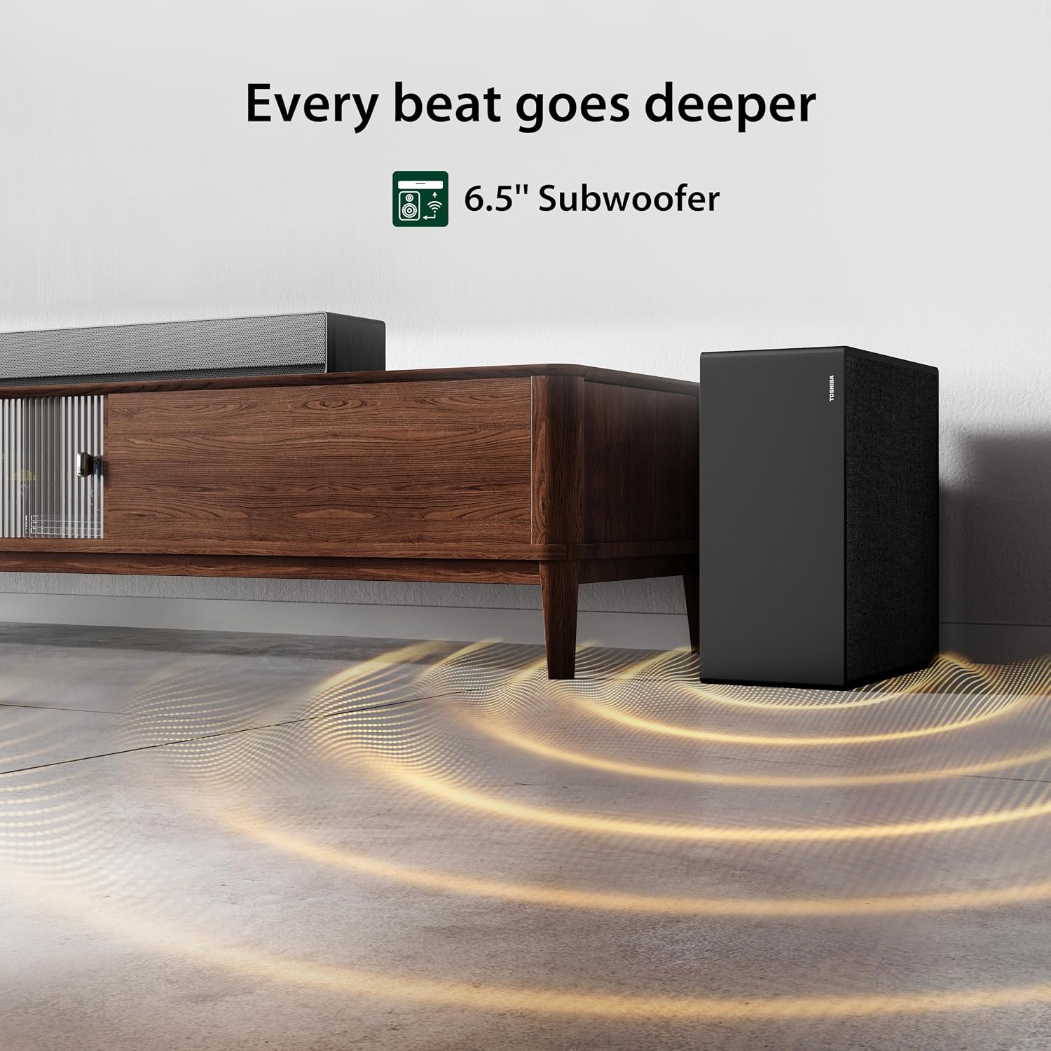 Thumbnail 6 de Toshiba M510WR 5.1-Channel Soundbar with Dolby Atmos, DTS:X and Wireless Subwoofer