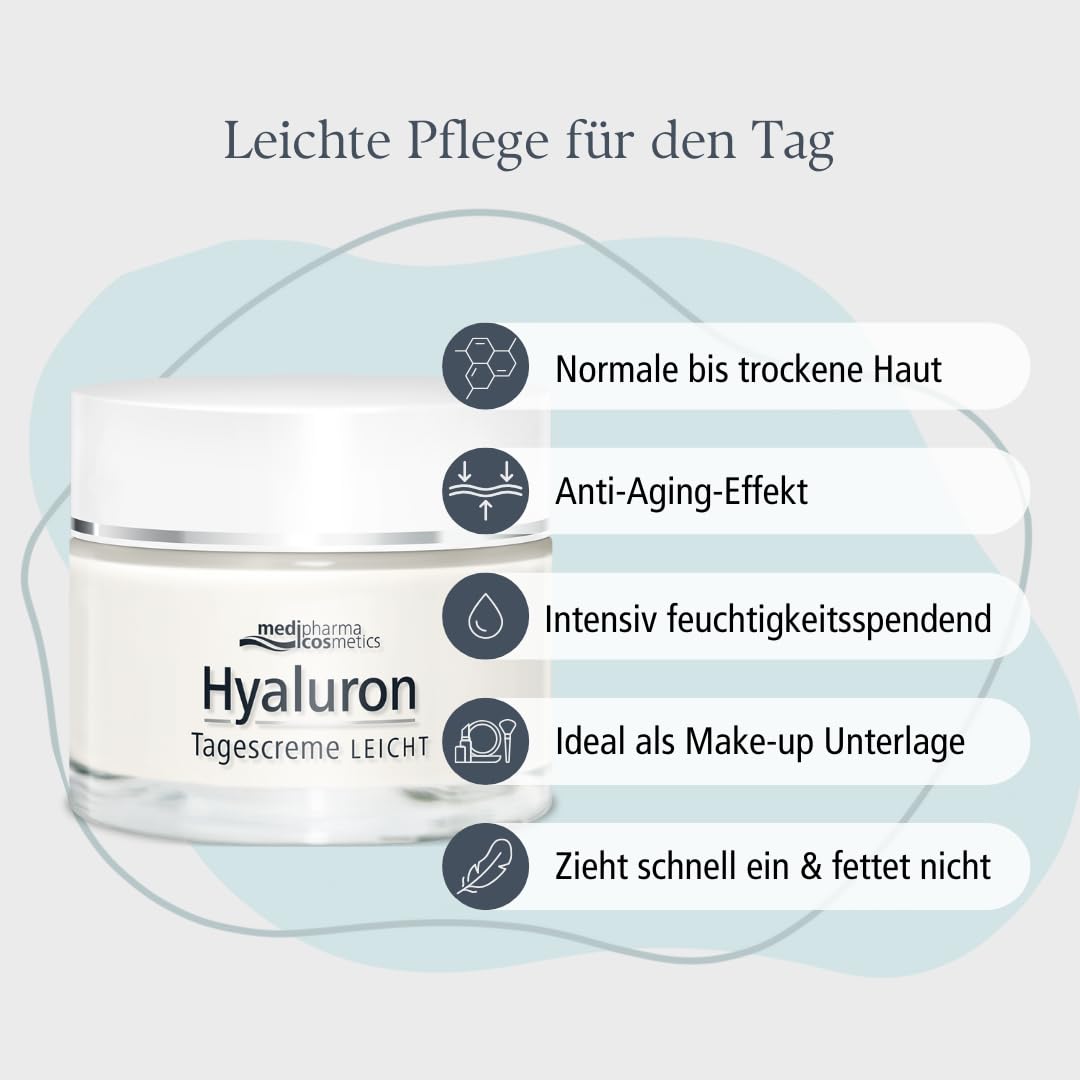 Thumbnail 2 de medipharma cosmetics Hyaluron Tagescreme leicht
