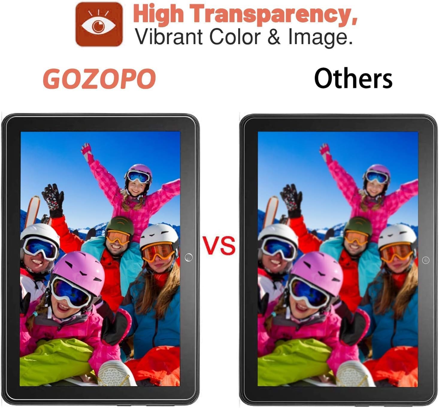 Thumbnail 5 de GOZOPO Screen Protector for 8-inch Kids Tablet / 8 Kids Pro Tablet (2 Pack) – Tempered Glass HD, Scratch‑Resistant