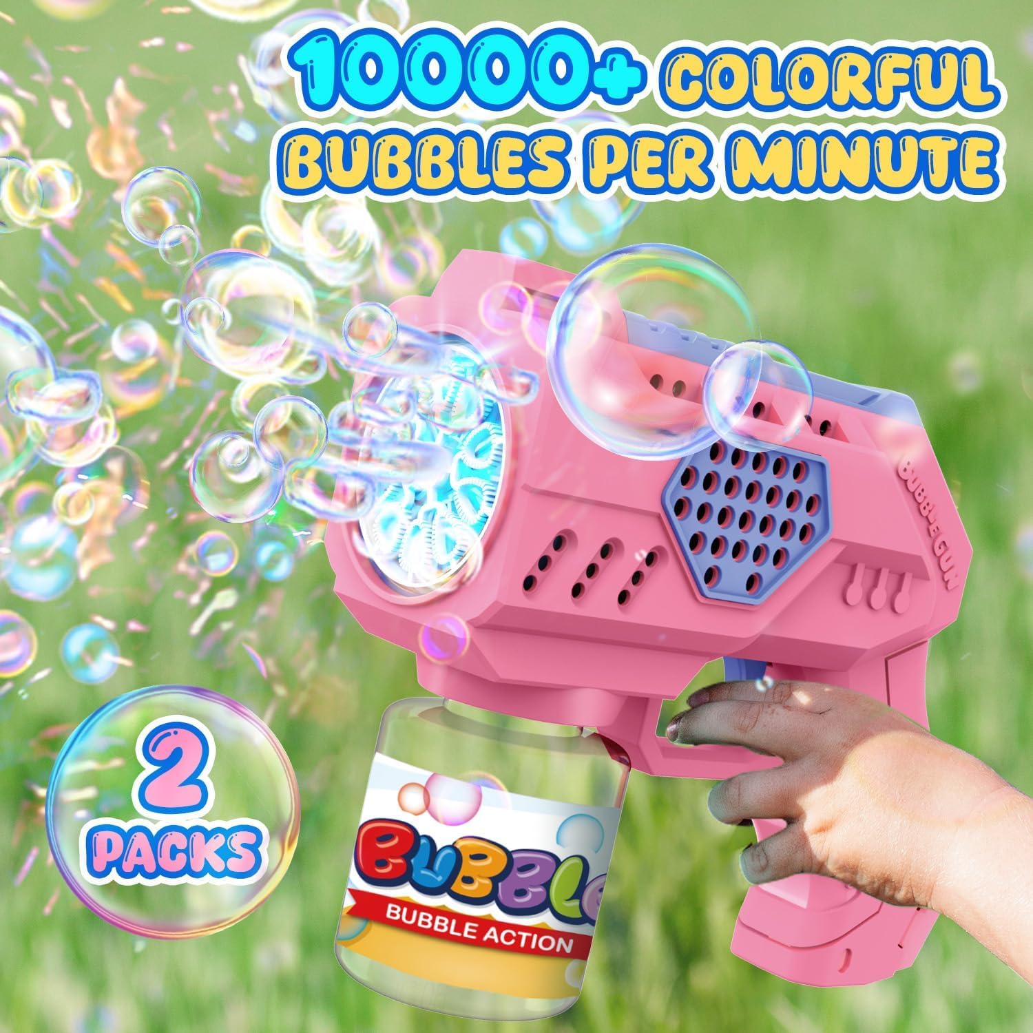 Detalle de Eaglestone Bubble Gun 2-Pack for Toddlers