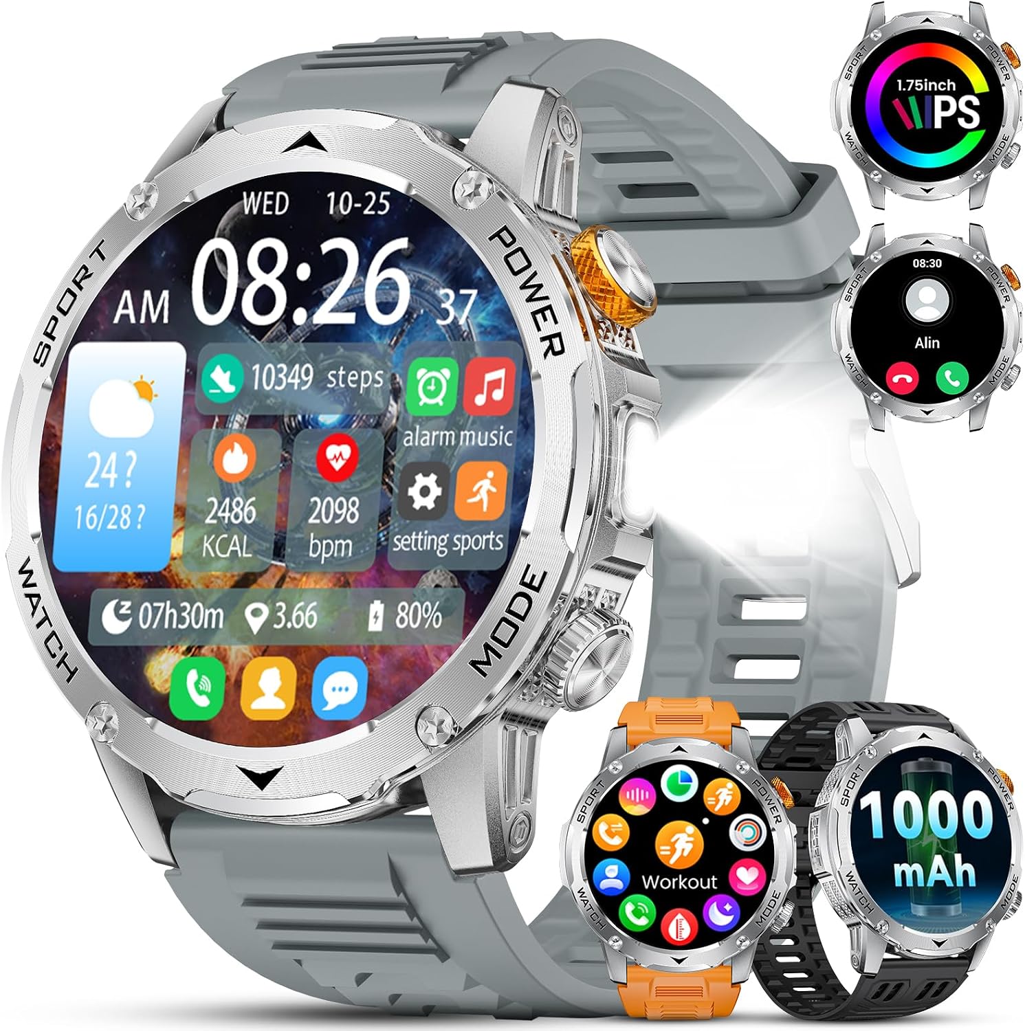 Detalle de DREMAC 2025 Reloj Inteligente 1000 mAh