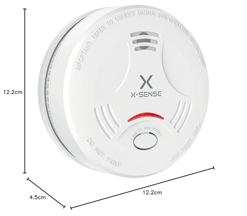 Thumbnail 7 de X-Sense SD11: Detector de Humo con Batería de 10 Años, Alarma de 85 dB y Verificación Automática