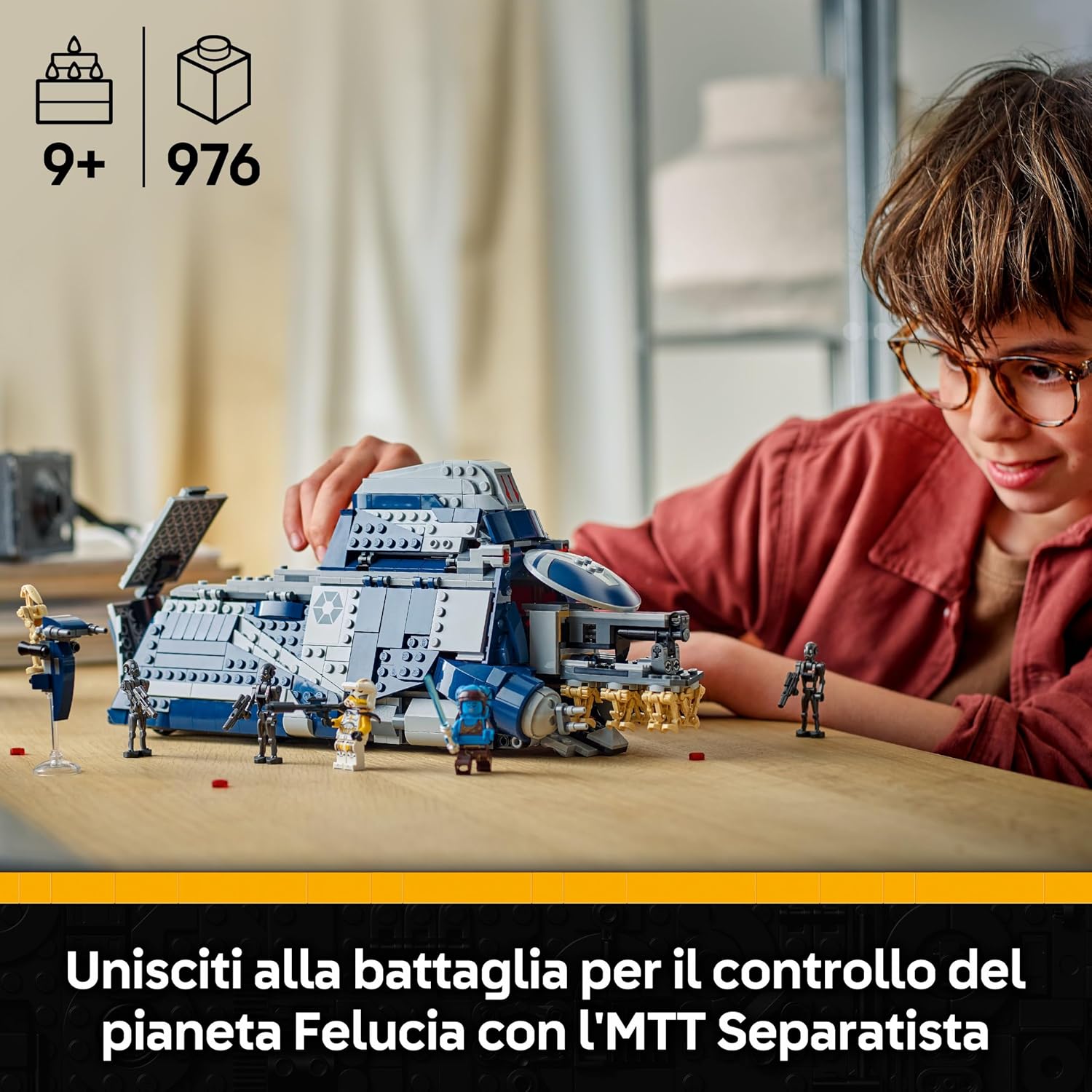 Detalle 2 de LEGO Star Wars 75435 MTT Separatista 10 figure 🚀