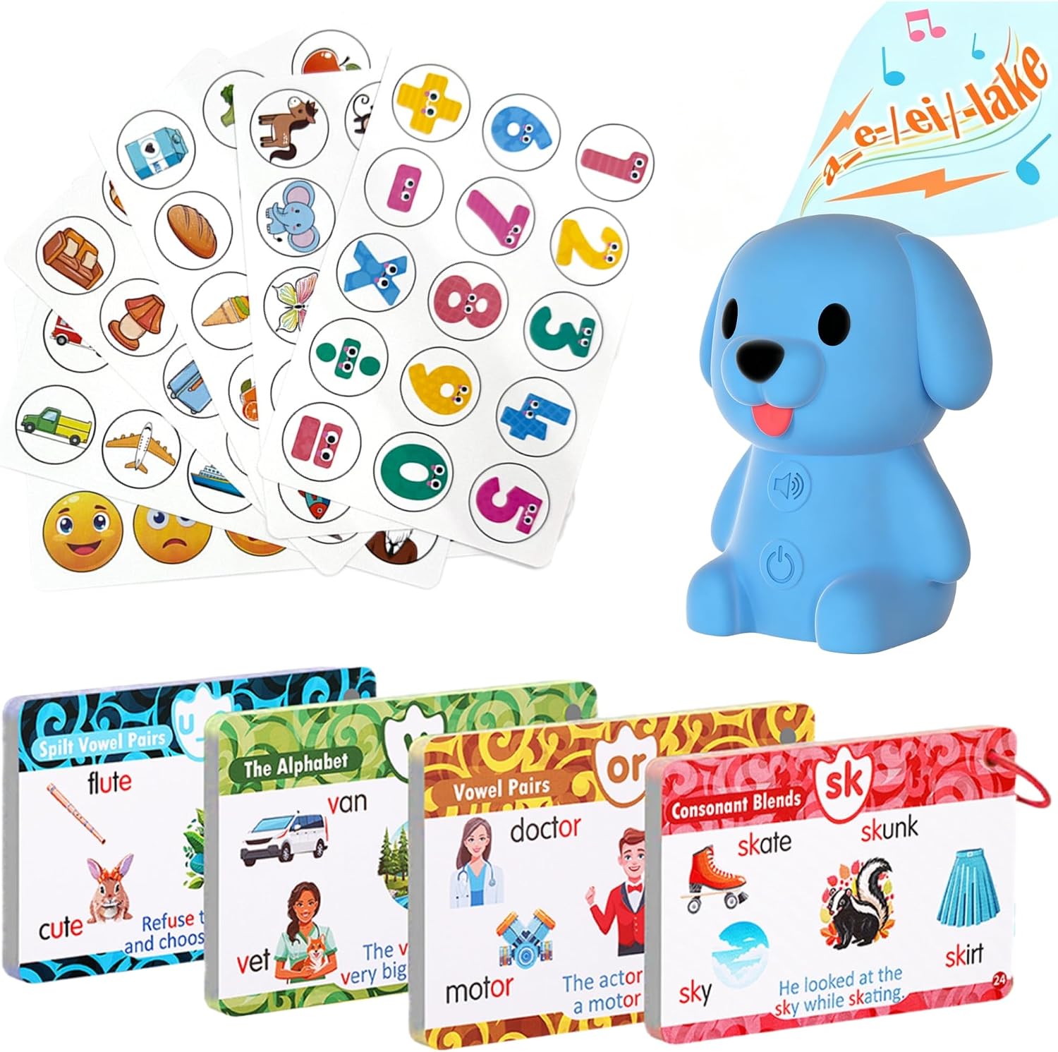 Detalle de Interactive Learning Toy with Talking Pen and Phonics Cards