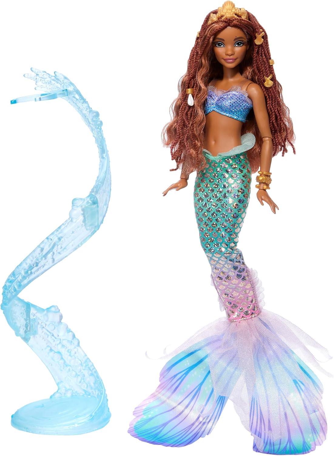 Thumbnail 6 de Mattel Disney Arielle Deluxe-Meerjungfrauenpuppe 3+