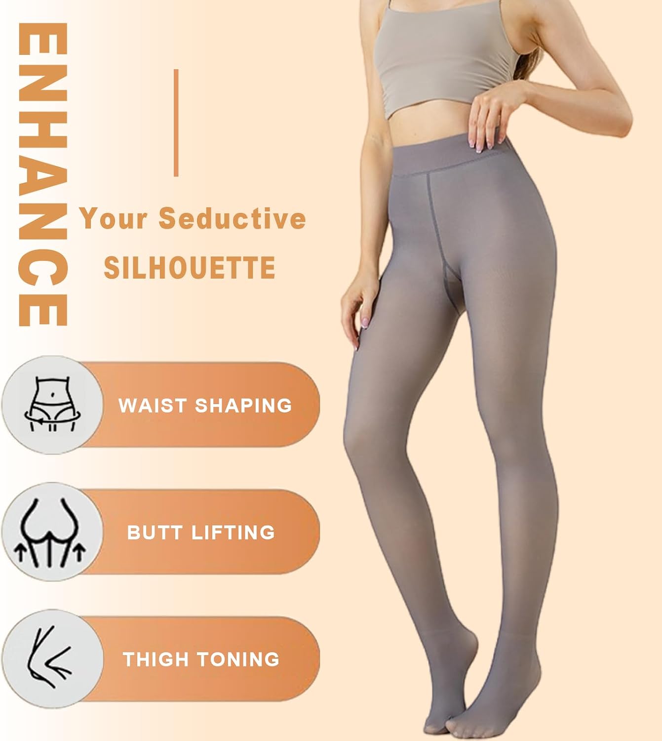Thumbnail 4 de Merlvida Collant Polaire Femme S-3XL