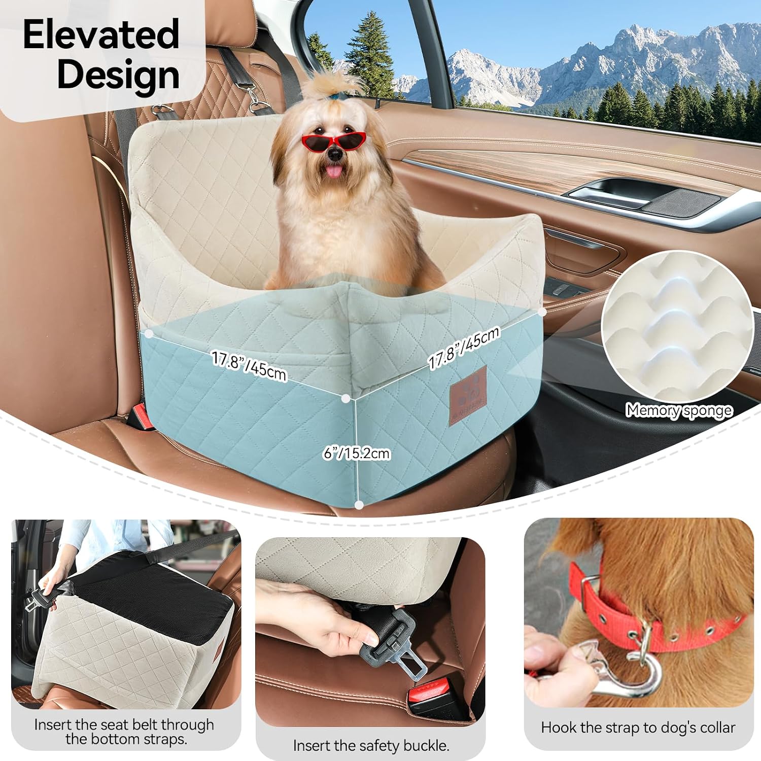 Detalle 2 de GL GLENSLAVE Hunde-Autositz bis 15,9 kg