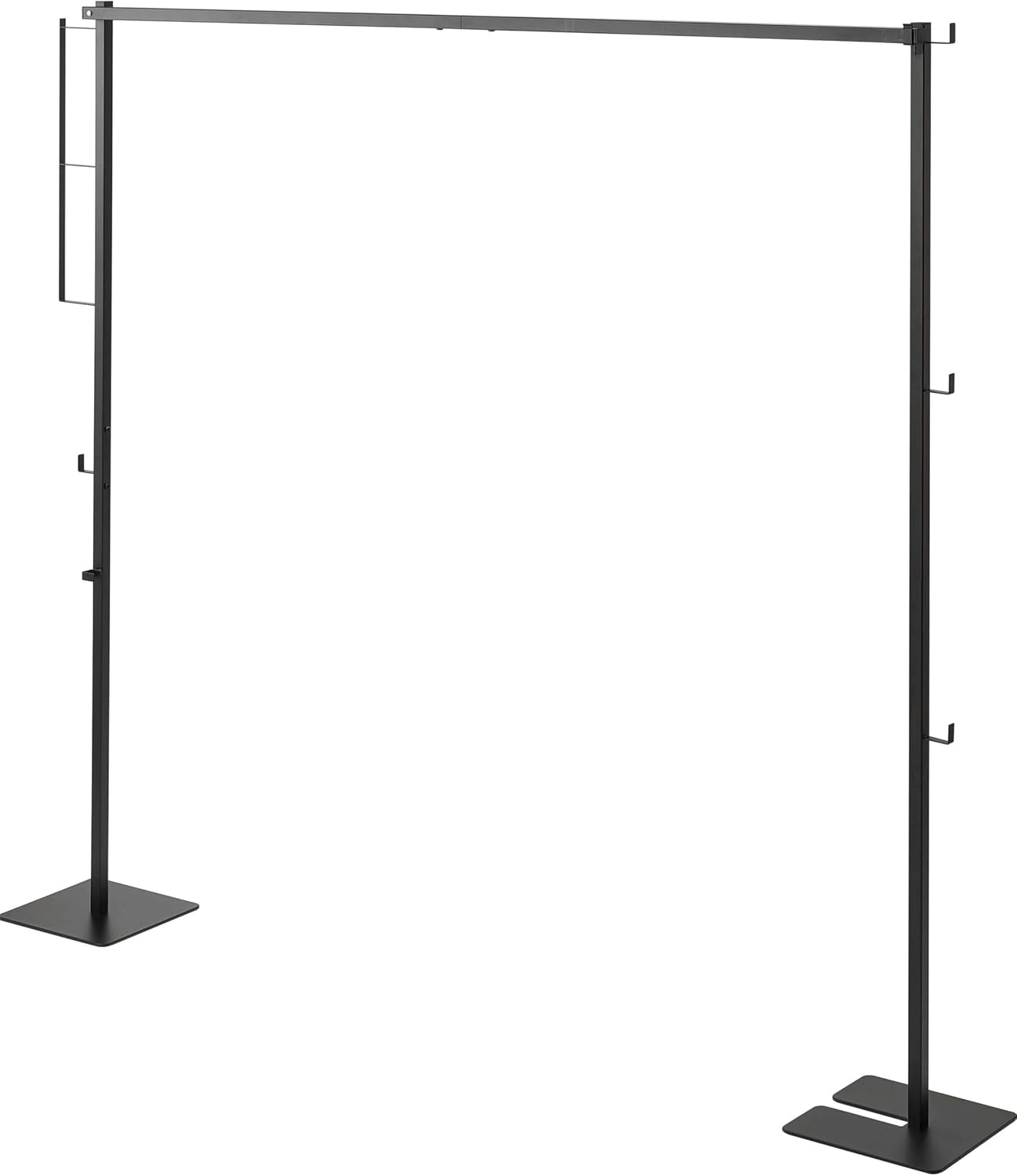 Detalle de 山崎実業 tower 6620 折り畳み室内物干し ブラック 幅175cm・コンパクト収納