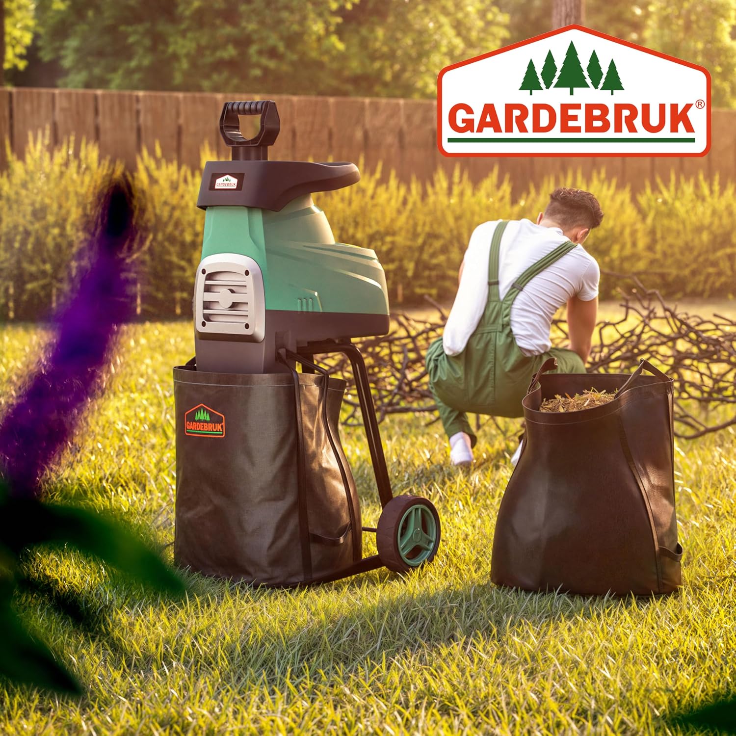 Detalle de GARDEBRUK Trituradora Silenciosa 3100W