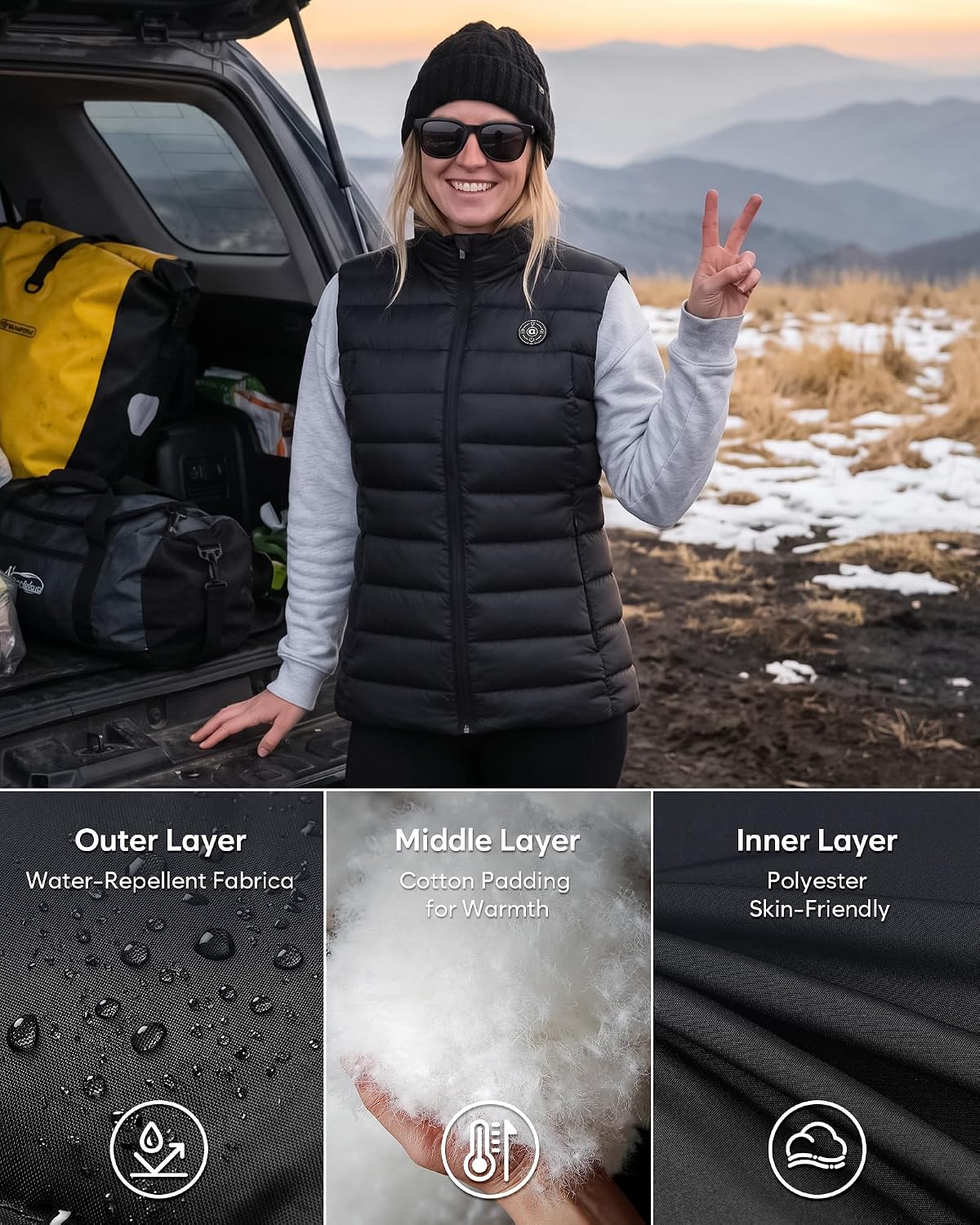 Thumbnail 6 de Women's Heated Vest, 16000mAh Battery