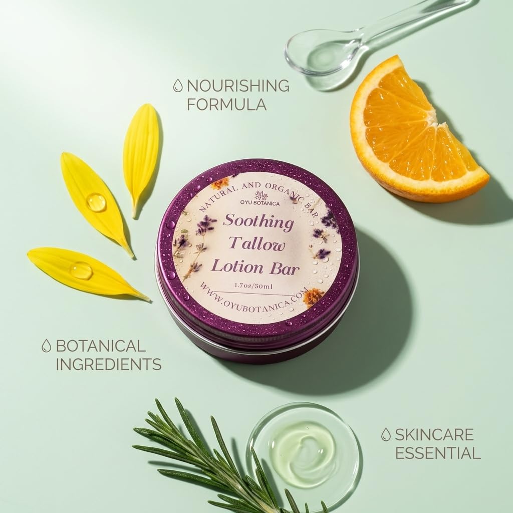 Detalle de OYU Botanica Lotion Bar with Grass-Fed Beef Tallow