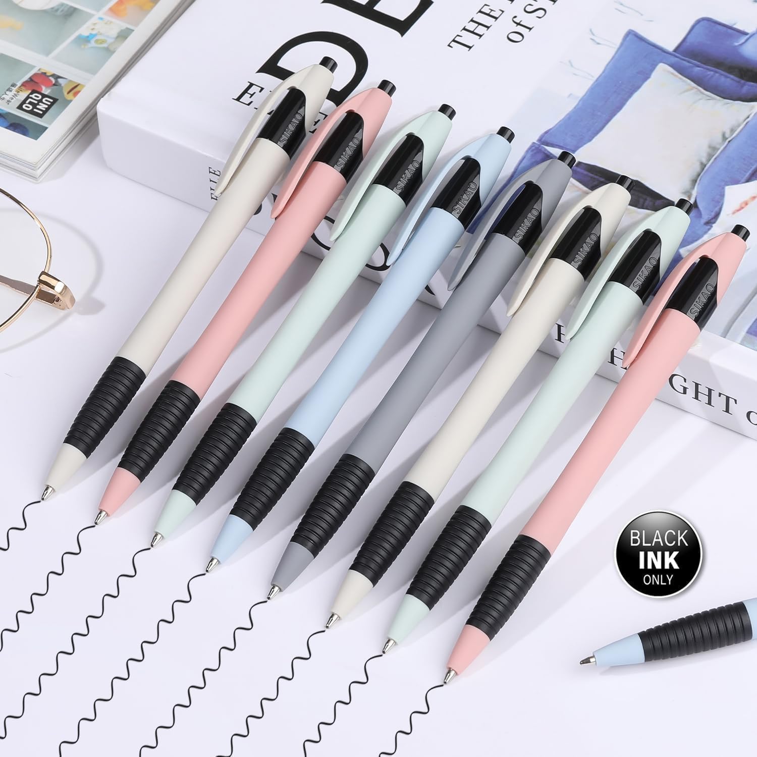 Detalle 2 de Sikao ballpoint pens, 60-pack