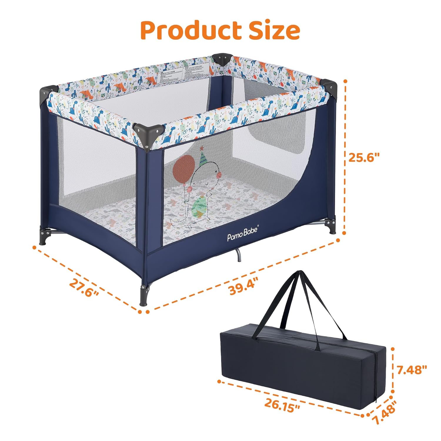 Thumbnail 4 de Pamo Babe Travel Bassinet 0-36 months