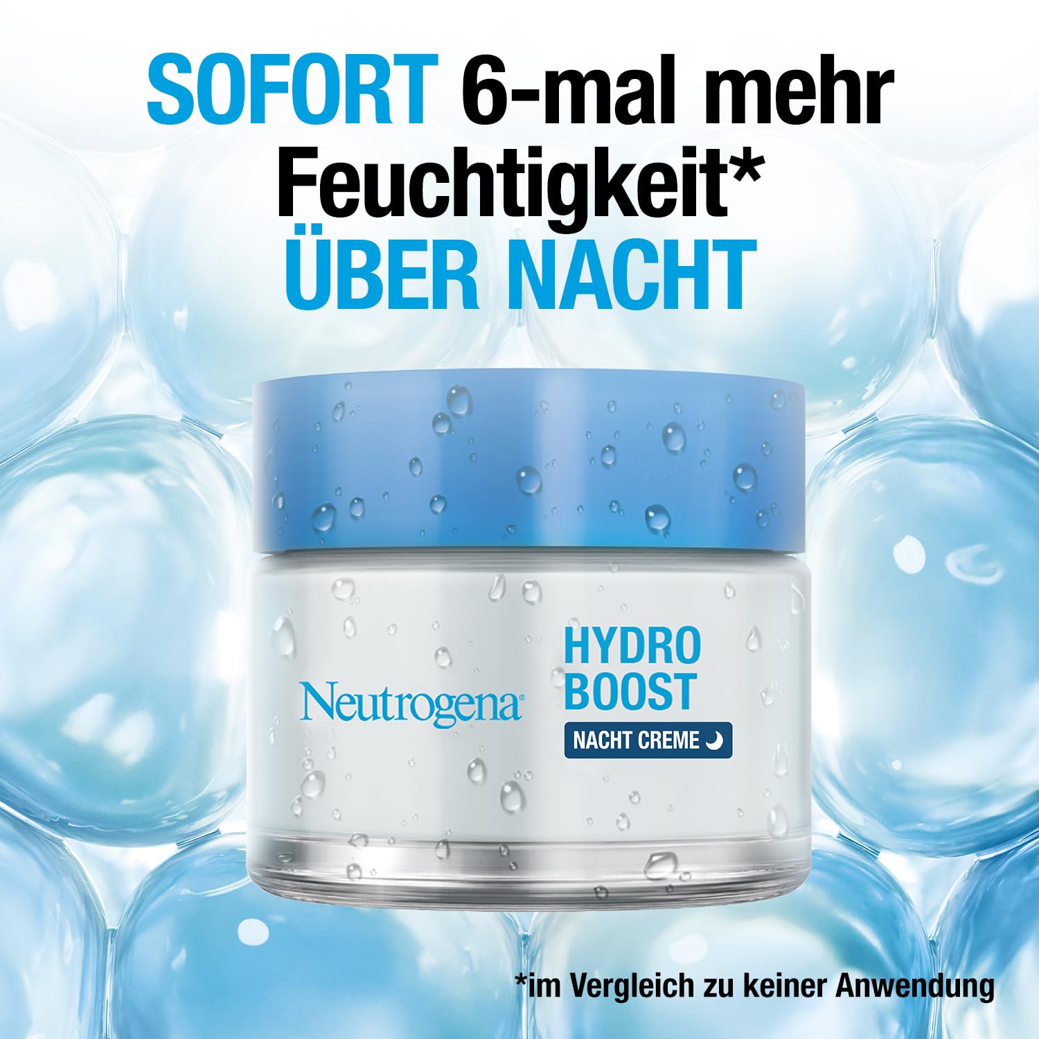 Detalle 2 de Neutrogena Hydro Boost Nachtcreme 50 ml Gesichtscreme