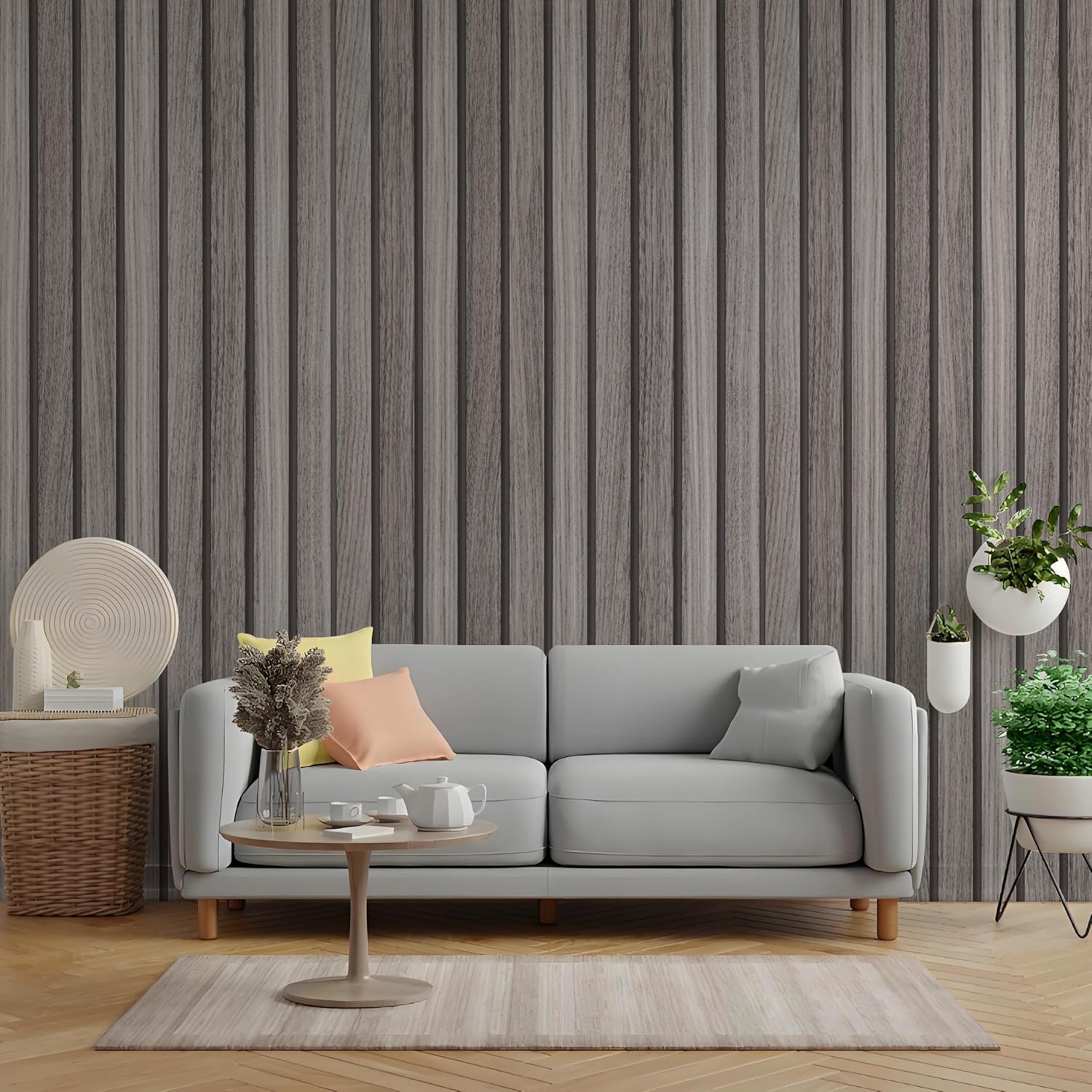 Thumbnail 4 de AMIGO selbstklebende Holzoptik Tapete (44 × 300 cm) – Wandpapier im Vintage-Look für Möbel und Wände